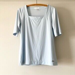 Calvin Klein square necked blouse - size S‎